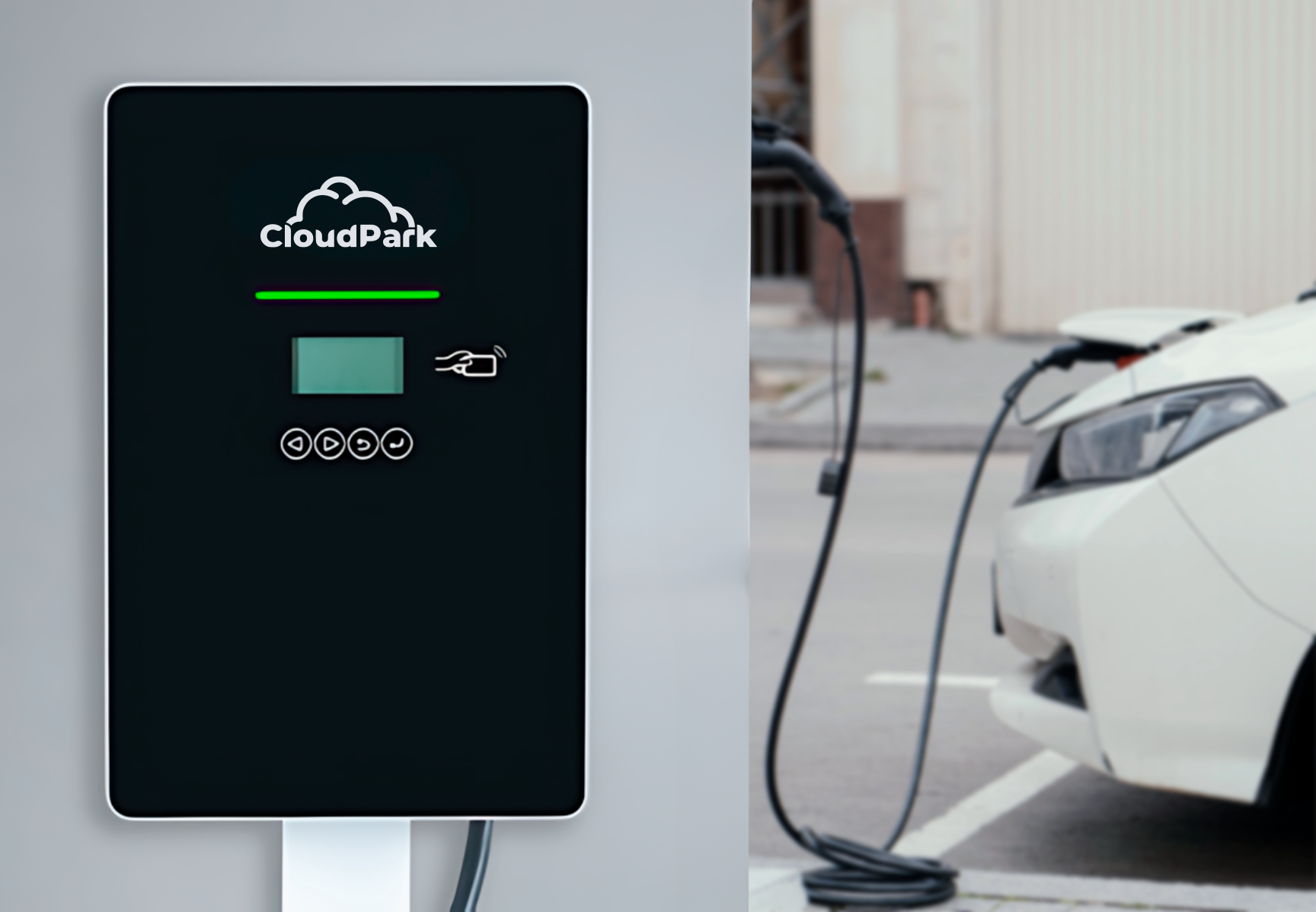 Estação de carregamento para carros elétricos