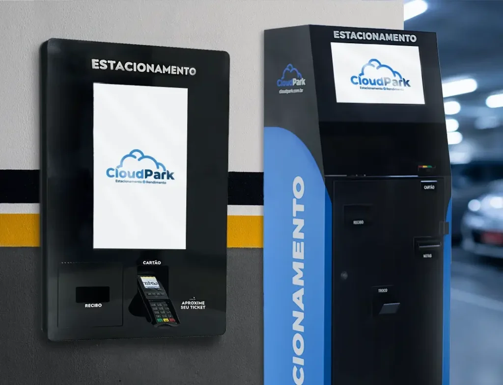 Totens de autopagamento. Terminais de pagamento automático.