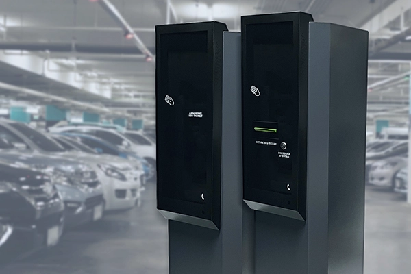 Totem para estacionamento linha Fast.