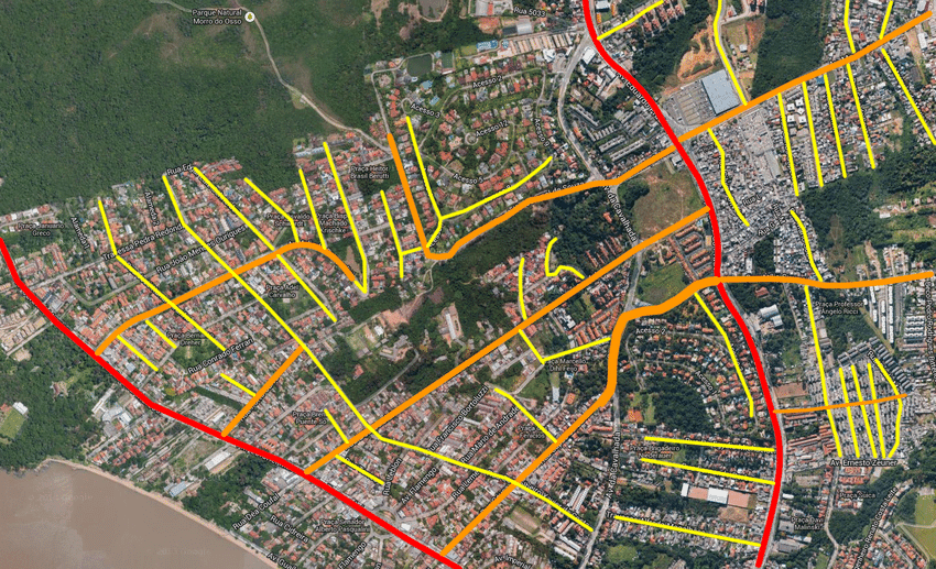 acessibilidade em terrenos de estacionamento