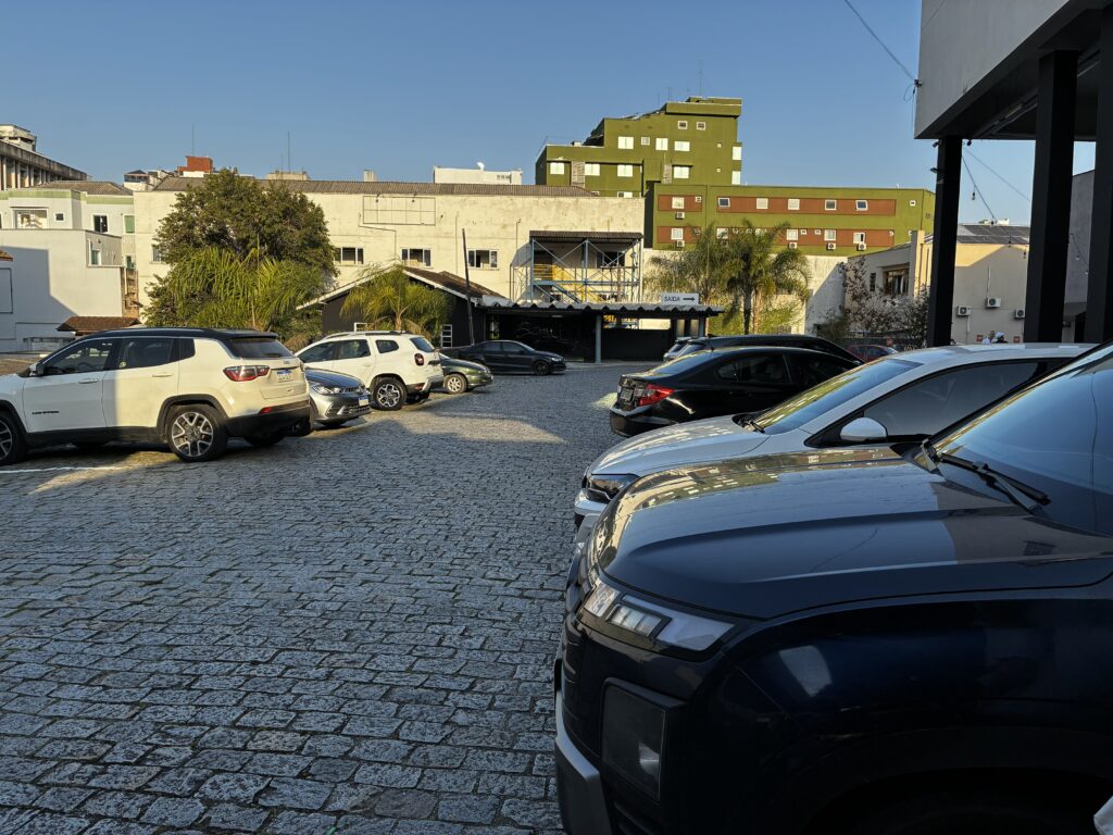 Perda de tempo e de recursos preciosos em estacionamento