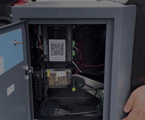 Como funciona um totem que não precisa de cobertura e tem o sistema modular.