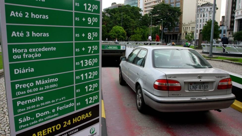 Como criar uma placa com tabela de preço de estacionamento