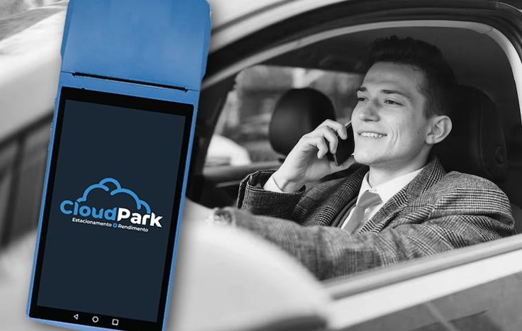 Sistema para estacionamento e lava rápido.