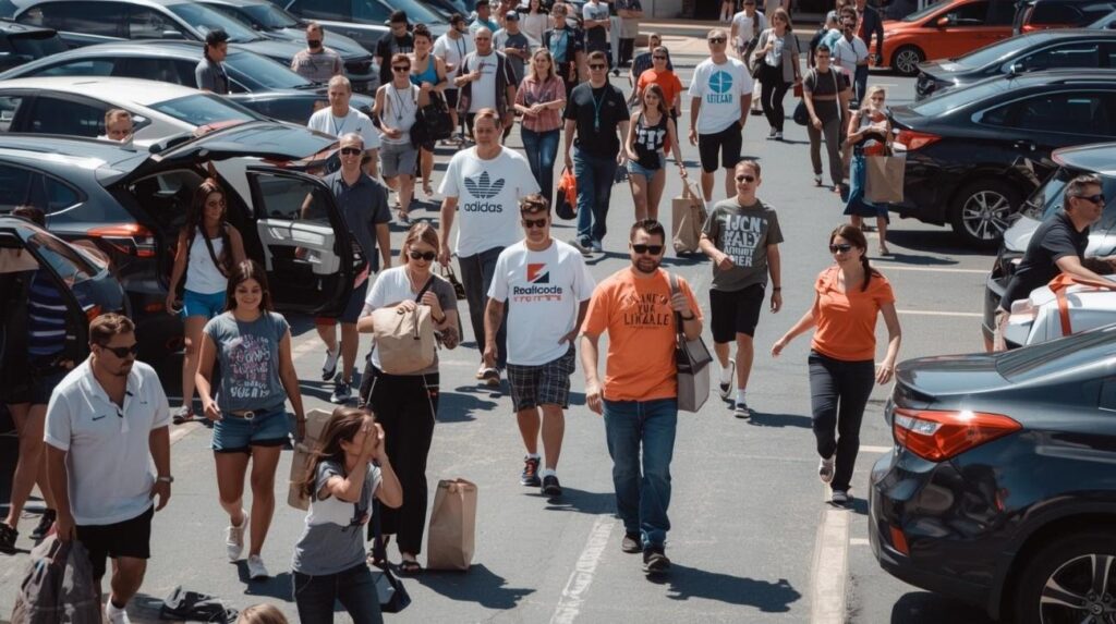 Quem trabalha no pátio do estacionamento, afinal?