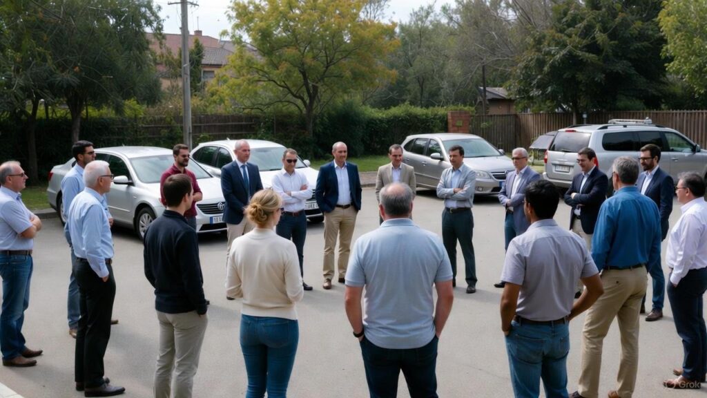 Treinamento de funcionários de estacionamento