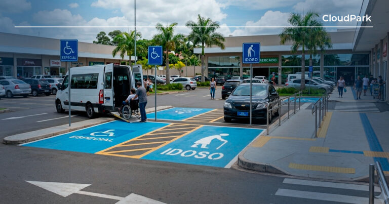 Tudo sobre acessibilidade em estacionamento: regras, tipos de vagas e boas práticas