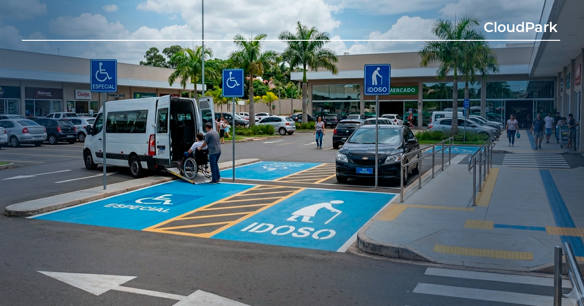 Tudo sobre acessibilidade em estacionamento: regras, tipos de vagas e boas práticas
