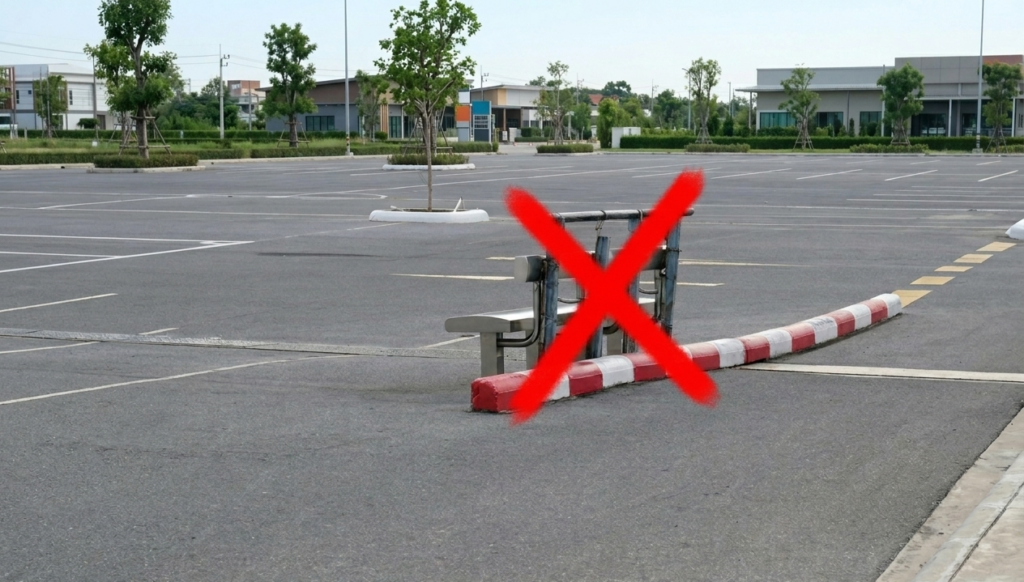 Erros comuns ao instalar protetor de estacionamento