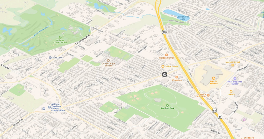 estacionamento listado no Apple Maps para usuários de iPhone