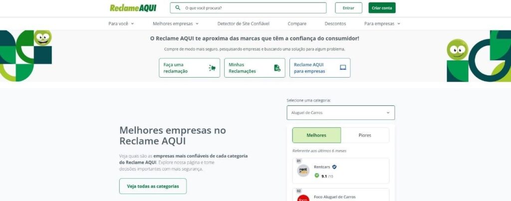 Como o Reclame Aqui funciona