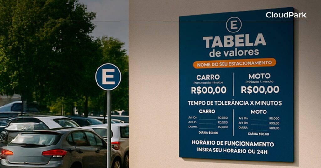 Falta de transparência na tabela de preços