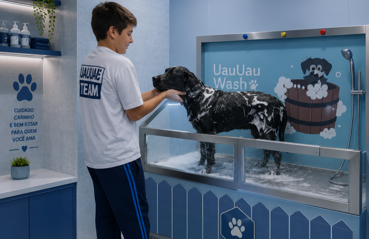 O que a cabine de banho pet autosserviço ensina sobre experiência do cliente