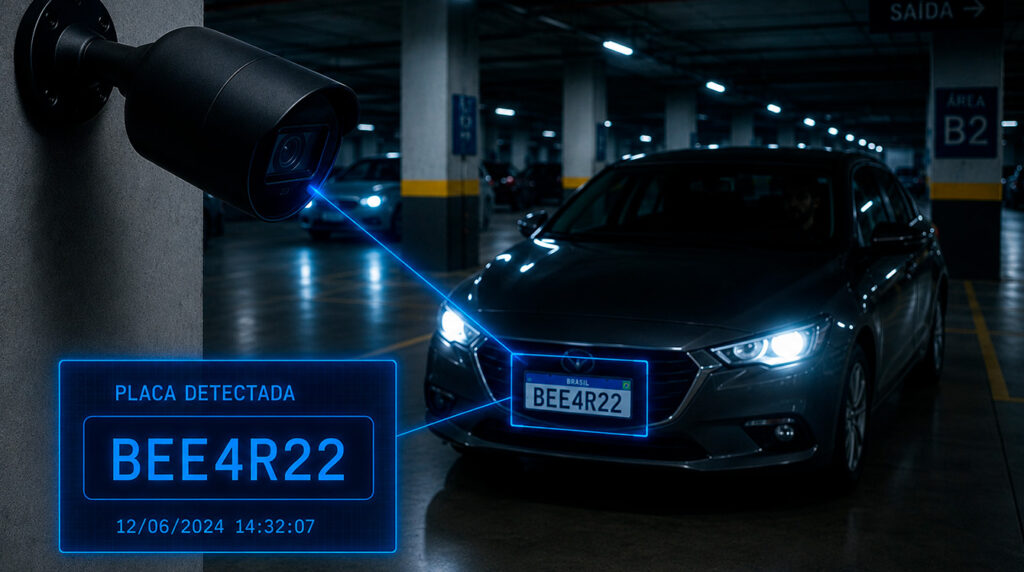 Leitura automática de placas (LPR)