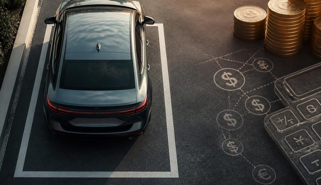 Custo operacional por vaga de estacionamento
