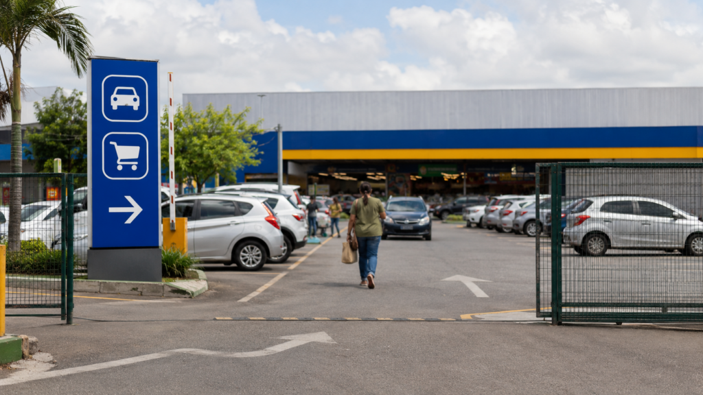 Uma empresa pode ter estacionamento exclusivo para clientes?