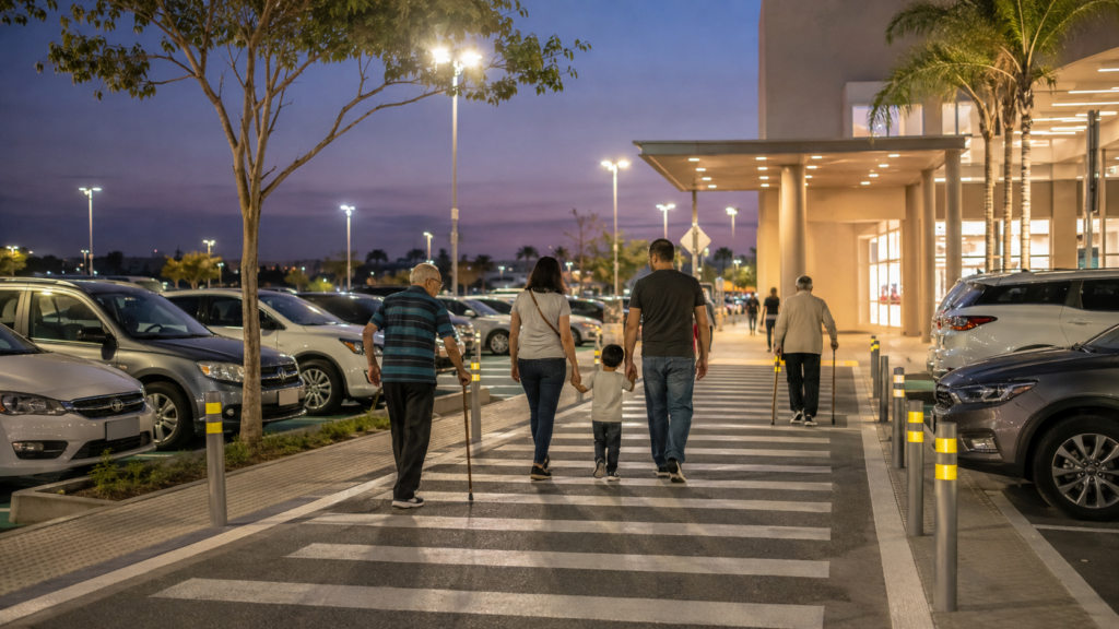 Circulação segura de pedestres deve ser prioridade