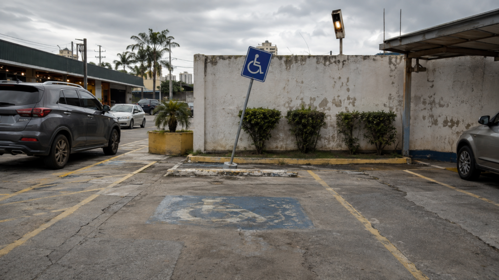 Fazer a adaptação no estacionamento uma vez e nunca mais revisar